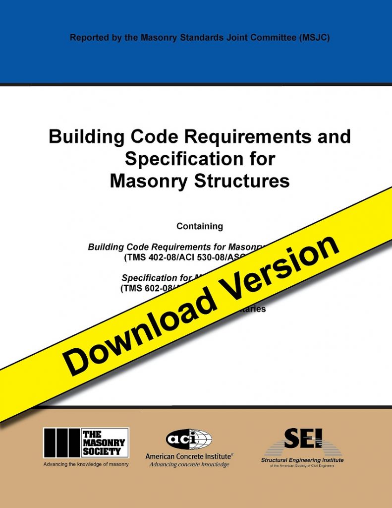 tms-402-602-08-building-code-requirements-and-specification-for-masonry