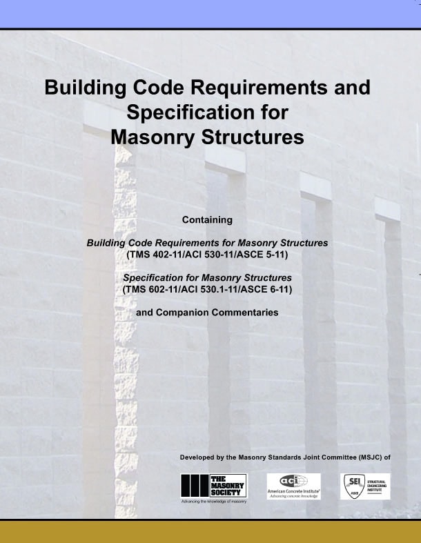 TMS 402/602-22 Building Code Requirements and Specification for Masonry  Structures