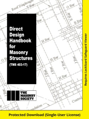 TMS 403-17 Direct Design Handbook for Masonry Structures