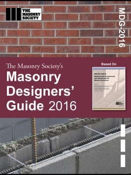 Masonry Designers' Guide 2016
