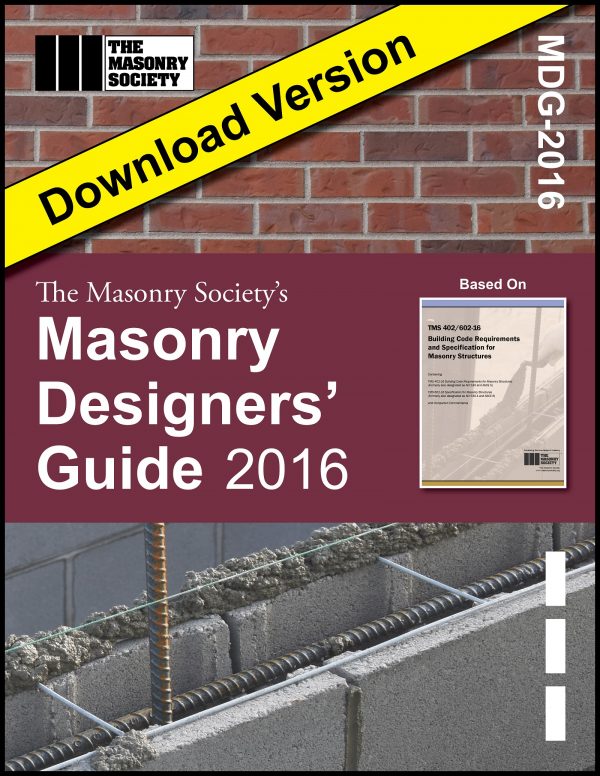 Masonry Designers' Guide 2016