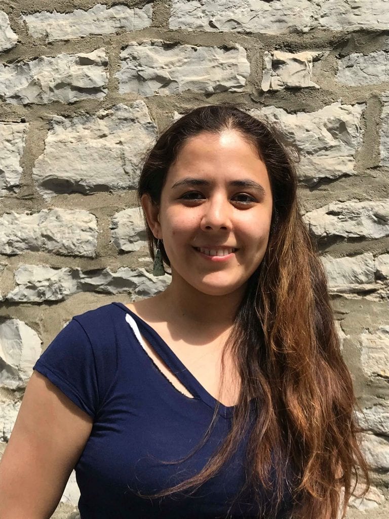Samira Rizaee, winner of the 2019 James Noland Student Scholarship