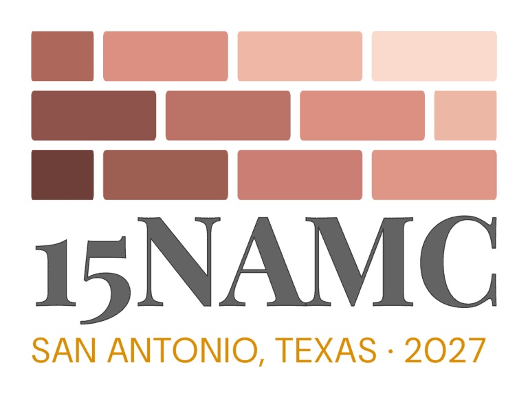 Submit Your Abstract for the 15th North American Masonry Conference — Deadline August 31